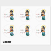 Stickers Saint Valentin de Haïti Relief (Feuille)