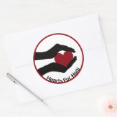 Stickers Saint Valentin de Haïti Relief (Enveloppe)