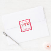 Stickers Saint Valentin personnalisés (Enveloppe)