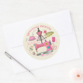 Stickers Salle de couture (Enveloppe)