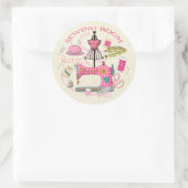 Stickers Salle de couture (Sac)
