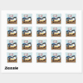 Stickers Salle de Thé Ewe & Me (Feuille)