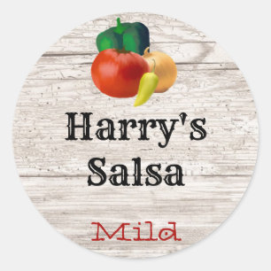 Stickers salsa personnalisés