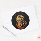 Stickers Samurai sous-marins (Enveloppe)