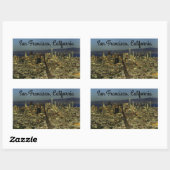 Stickers San Francisco Skyline #13-3 (Feuille)