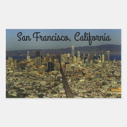 Stickers San Francisco Skyline #13-3 (Devant)