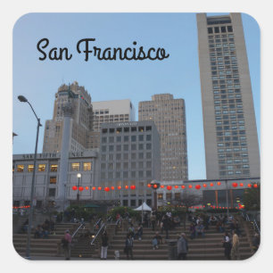 Stickers San Francisco Union Square