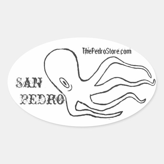 Stickers San Pedro Octopus (Devant)