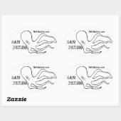 Stickers San Pedro Octopus (Feuille)