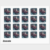 Stickers Santa Claus (Feuille)