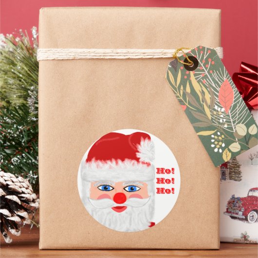 Stickers Santa Claus Ho Ho Ho (vacances)