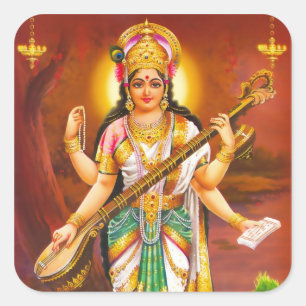 Stickers Saraswati - Version 2