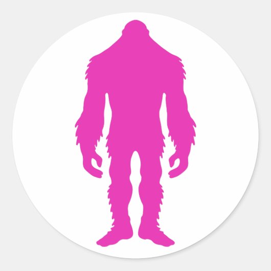 Stickers Sasquatch Rose (Devant)