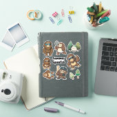 Stickers Sasquatch Whimsical, Bigfoot Decks (Couverture iPad)