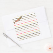Stickers - Saumon Chinook sur les bandes (Enveloppe)
