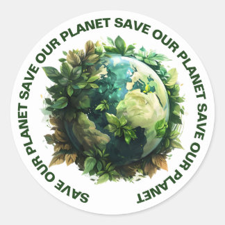 Stickers Save Our Planet