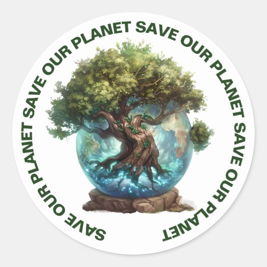 Stickers Save Our Planet (Devant)