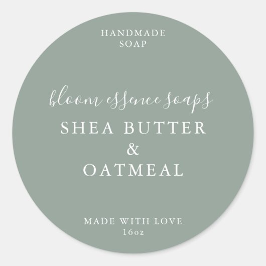 Stickers savon (Devant)