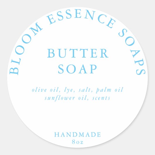 Stickers savon (Devant)