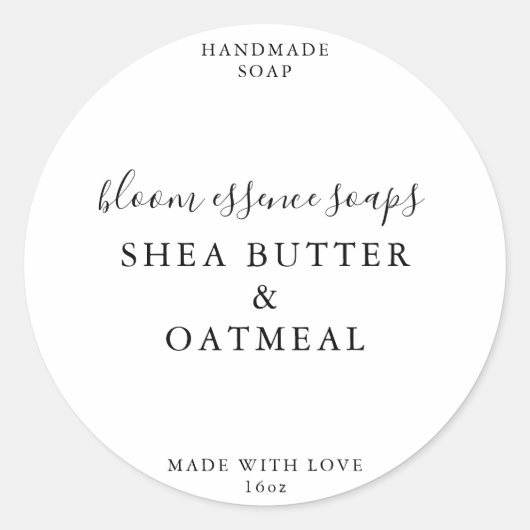 Stickers savon (Devant)