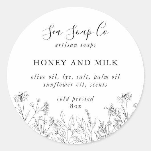 Stickers savon (Devant)