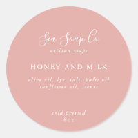 Stickers savon personnalisables