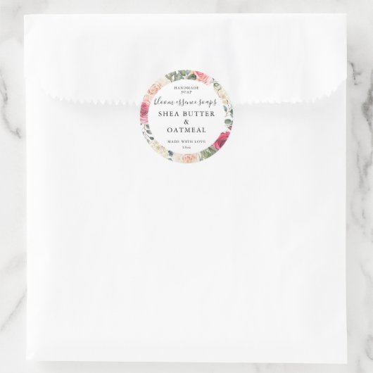 Stickers savon personnalisables (Sac)