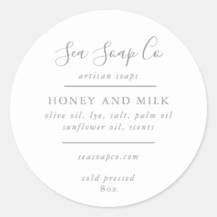 Stickers savon personnalisables