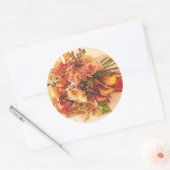 Stickers Sceau Mariage d'automne (Enveloppe)