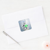 Stickers Sci-Fi du bouton d'alimentation du robot