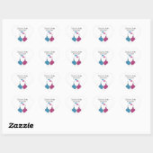 Stickers Science de mariage d'amour (Feuille)