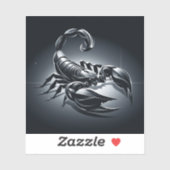Stickers scorpion (Feuille)