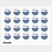 Stickers Sea Life Round personnalisés (Feuille)