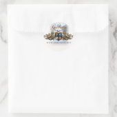 Stickers SeaFurys Shield (blanc) (Sac)