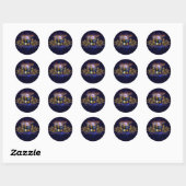 Stickers SeaFurys Shield (bleu) (Feuille)