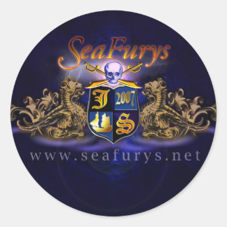 Stickers SeaFurys Shield (bleu)