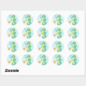 Stickers Seahorse et Starfish (Feuille)