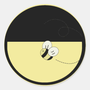Stickers Seal Enveloppe Bee Happy Bumble