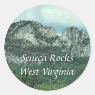 Stickers Seneca Rocks West Virginia Mountains