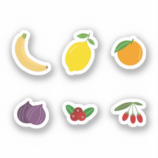 Stickers Set Fruits (Recto)