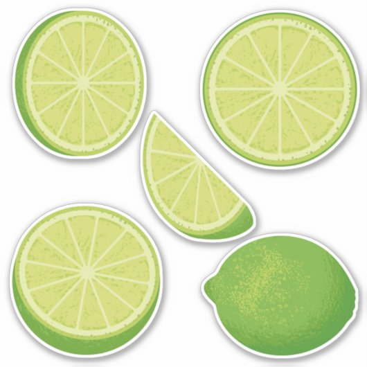 Stickers Set Icon Lime (Devant)