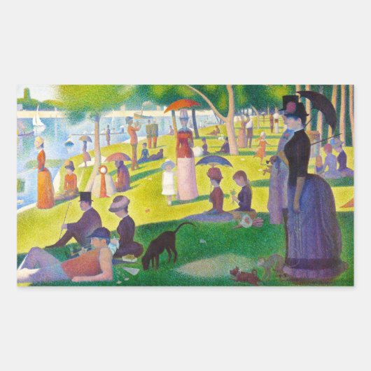 Stickers Seurat La Grande Jatte (Devant)