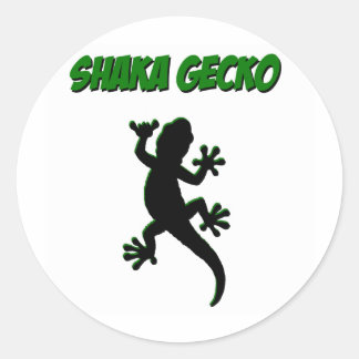 Stickers Shaka Gecko