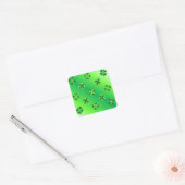 Stickers Shamrock brillants de la Saint Patrick (Enveloppe)