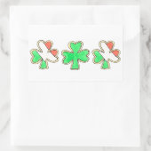 Stickers Shamrock Lucky Clover de la Saint Patrick (Sac)