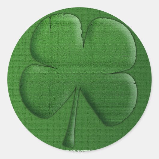 Stickers shamrocks (Devant)