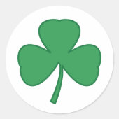 Stickers Shamrocks classiques (Devant)