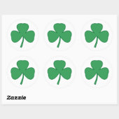 Stickers Shamrocks classiques (Feuille)