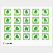 Stickers Shamrocks irlandais St. Patrick (Feuille)