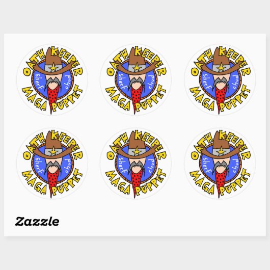 Stickers Sherf Chud (Feuille)